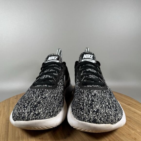 Nike Womens Flex Contact 908995-002 Black‎ Running Shoes Sneakers Size 6.5 - Picture 2 of 8